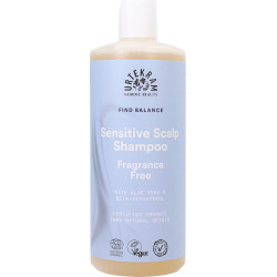 Urtekram Shampoing sans parfum cuir chevelu sensible 500ml peau réactive et très sensible les copines bio