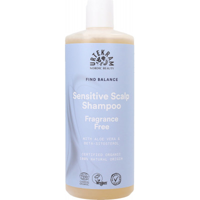Urtekram Shampoing sans parfum cuir chevelu sensible 500ml peau réactive et très sensible les copines bio