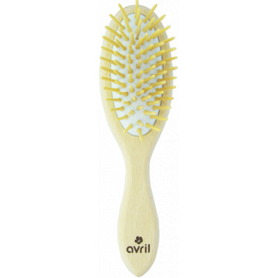 Avril Beauté Brosse à cheveux en bois de hêtre Les copines bio