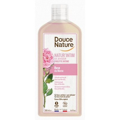Douce nature Natur Intim Gel douceur toilette intime 500ml équilibre de la flore hygiène intime Les copines bio
