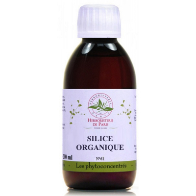 Herboristerie de paris Phyto concentré Silice organique Reminéralisation 200ml silicium organique Les copines bio