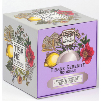 Provence d'Antan Tisane Be Cube Sérénité bio 24 sachets 36 gr recharge carton infusion sérénité Les copines bio