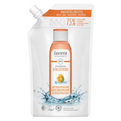 Lavera Recharge Douche soin revitalisante Orange Menthe 500 ml high vitality les copines bio