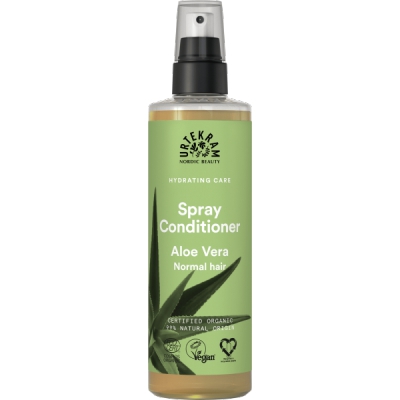 Spray cheveux revitalisant sans rinçage à l'Aloé Vera 250 ml urtekram démêlant amidon de mais hydrolysé les copines bio