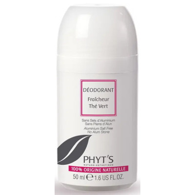 Phyt's Déodorant Fraîcheur Thé Vert 50 ml deo bio les copines bio