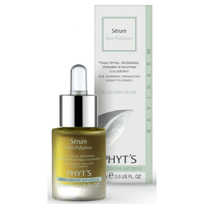 Phyt's Sérum Reviderm anti pollution soin de nuit 15 ml usage cosmétique les copines bio
