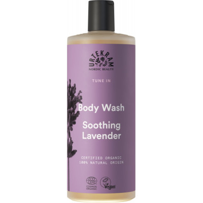Urtekram Gel douche apaisant Soothing Lavender 500 ml gel douche lavande apaisante squalène Les copines bio