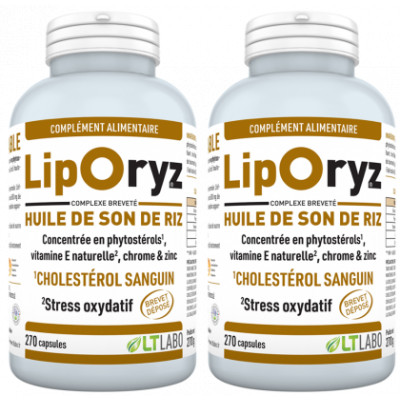 Liporyz Lot de 2 x 270 capsules