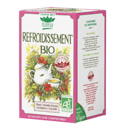 Provence d'Antan Tisane Refroidissement bio 20 sachets infusion défenses naturelles les copines bio