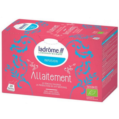 Infusion Allaitement bio 20 sachetsLadrôme Infusion Allaitement bio 20 sachets tisane lactation montée de lait Les copines bio