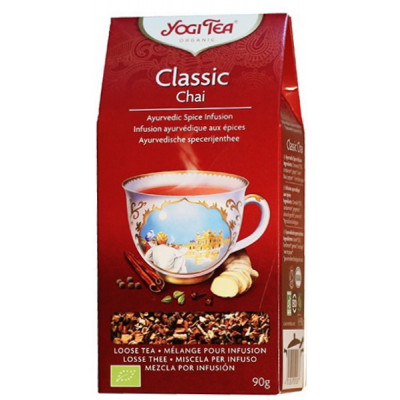 Yogi Tea Infusion Classic Chai sans théine 90g produit alimentaire pour préparation d'infusion Les Copines Bio