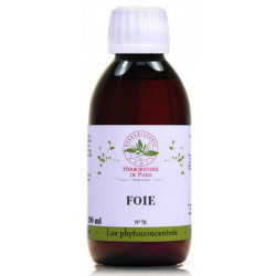 Herboristerie de Paris Phyto Concentré Foie 200 ml draineur dépuratif protecteur les copines bio