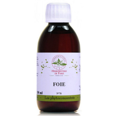 Herboristerie de Paris Phyto Concentré Foie 200 ml draineur dépuratif protecteur les copines bio