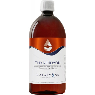 Catalyons THYROIDYON Oligo elements 1000 ml hypothyroidyon iode Les copines bio