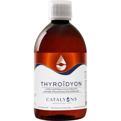 Catalyons THYROIDYON Oligo éléments 500 ml iode hypothyroidyon Les copines bio