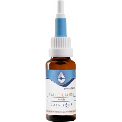 Catalyons Eau Ciliaire cuivre 20 ml eau oculaire paupières les copines bio