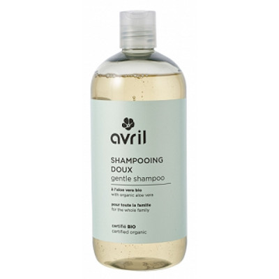 Avril Shampooing doux 500 ml aloe vera base lavante douce les copines bio