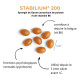 YALACTA Stabilium 200 90 gélules garum armoricum de poisson des mers froides les copines bio