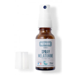 Nutrivie Spray Mélatonine 20ml endormissement Les copines bio