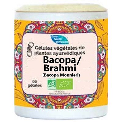Phytofrance Bacopa Brahmi BIO 60 gélules mémoire et concentration les copines bio