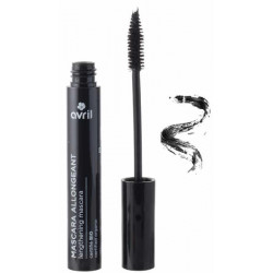 Avril Cosmétique Mascara Allongeant Noir certifié Bio 9ml cosmos organic hydrate les cils fragiles les copines bio