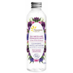 Fleurance nature Eau micellaire démaquillante au bleuet bio 200 ml aloe vera adoucissant peau sensible les copines bio