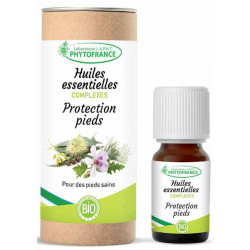 Phytofrance Complexe d'huiles essentielles Protection des pieds 10ml mycose mauvaises odeurs Les copines bio