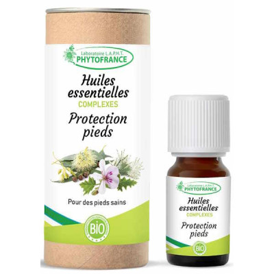 Phytofrance Complexe d'huiles essentielles Protection des pieds 10ml mycose mauvaises odeurs Les copines bio