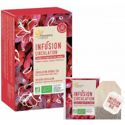 Fleurance Nature Tisane Circulation bio 20 sachets infusion circulatoire bio Les copines bio