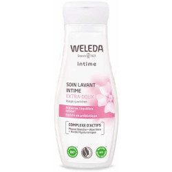 Weleda Soin lavant intime extra doux 200ml gel d'hygiène intime ph acide physiologique Les copines bio