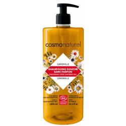 Cosmo naturel Shampooing Douche camomille sans parfum 1000ml les copines bio