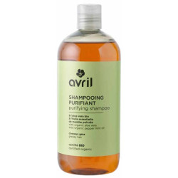 Avril Cosmétique Shampooing Purifiant 500ml cheveux gras Flacon 500 ml Les copines bio