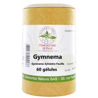 Herboristerie de Paris Gymnema sylvestre 60 gélules de 250 mg gymnema sylvestris anti sucres les copines bio