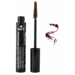 Avril cosmétique Mascara Haute Définition marron certifié Bio 7 ml maquillage bio les copines bio