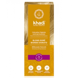 Khadi coloration végétale Blond doré 100gr coloration capillaire Les copines bio