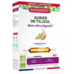 Super Diet Aubier de Tilleul Bio 20 Ampoules les copines bio dépuratif