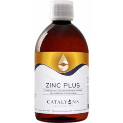 Catalyons Zinc Plus 500 ml 10mg de zinc qui aide le système immunitaire Les copines bio