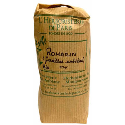 Herboristerie de Paris Tisane au Romarin feuille bio 50 gr infusion romarin bio Les copines bio