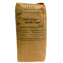 Herboristerie de Paris Tisane Damiana 50 gr infusion damiana activité sexuelle Les copines bio