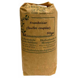 Herboristerie de paris Tisane Framboisier BIO 50 gr infusion feuilles de framboisier les copines bio
