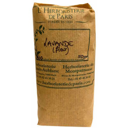 Herboristerie de Paris Tisane Lavande bio 50 gr fleurs de lavande Les copines bio