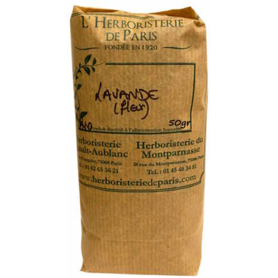 Herboristerie de Paris Tisane Lavande bio 50 gr fleurs de lavande Les copines bio