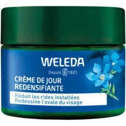 Weleda Crème de jour redensifiante Gentiane bleue Edelweiss 40ml centella aide l'ovale du visage les copines bio
