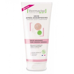 Dermaclay Gelée après shampooing cuir chevelu sensible 200ml aloe vera achillée millefeuille probiotique les copines bio