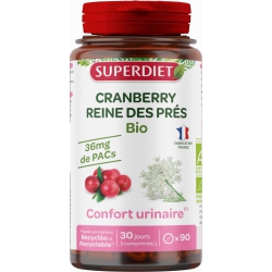 Super Diet Cranberry Reine des Pres bio 90 comprimés anneberge santé urinaire Les copines bio