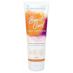Les Secrets de Loly Boost Curl Gelée capillaire hydratante 250 ml retient l'hydratation du cheveu Les copines bio