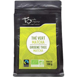 Touch Organic Thé vert BIO Matcha vrac 100 gr thé vert matcha japonais Les copines bio