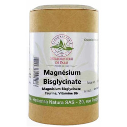 Herboristerie de Paris Magnésium Bisglycinate taurine vitamine B6 120 gélules magnésium b6 les copines bio