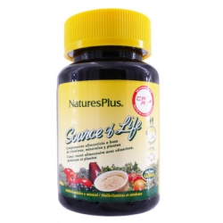 Nature's Plus Source de Vie Adulte 60 Comprimés multivitamines multiminéraux plantes les copines bio