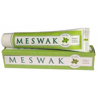 Kerala Nature Dentifrice Meswak Menthe 100 gr dentifrice ayurvédique à l'extrait de salvadora persica les copines bio